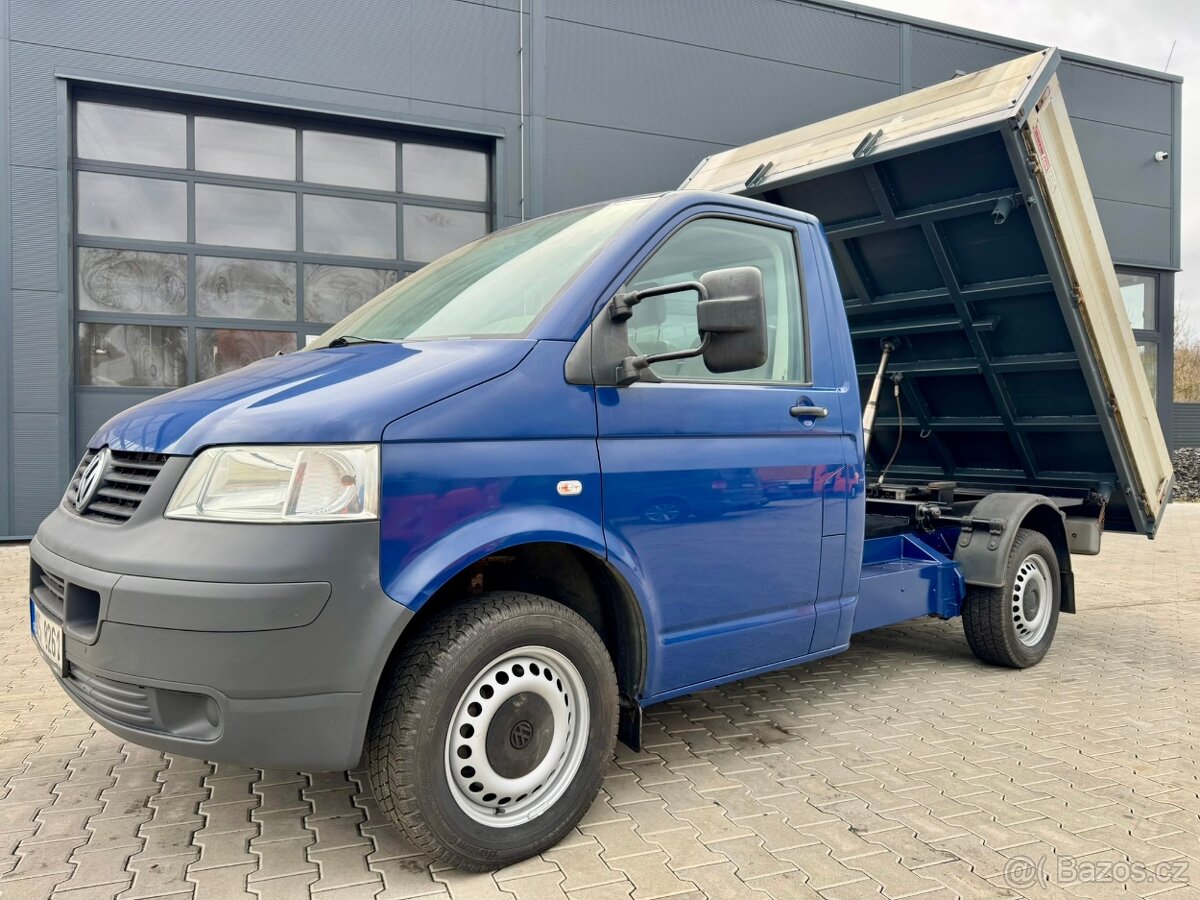 VW Transporter 2,5 TDI 4x4 S3 sklápěč