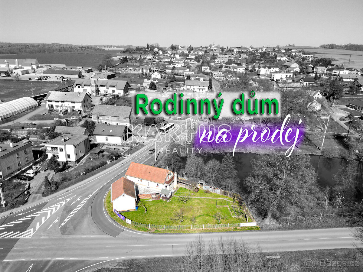 Prodej rodinného domu se zahradou v Olbramicích