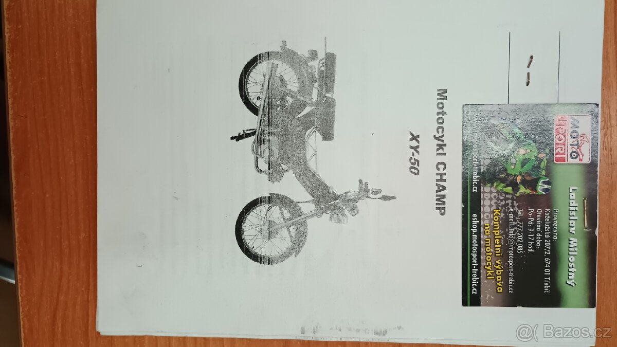 Motocykl CHAMP
