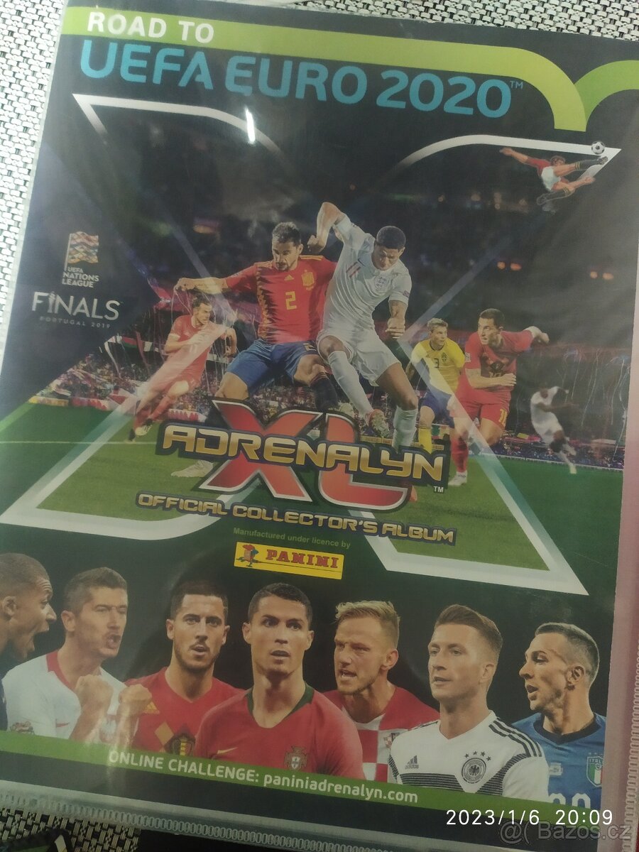 Fotbalové kartičky EURO 2020