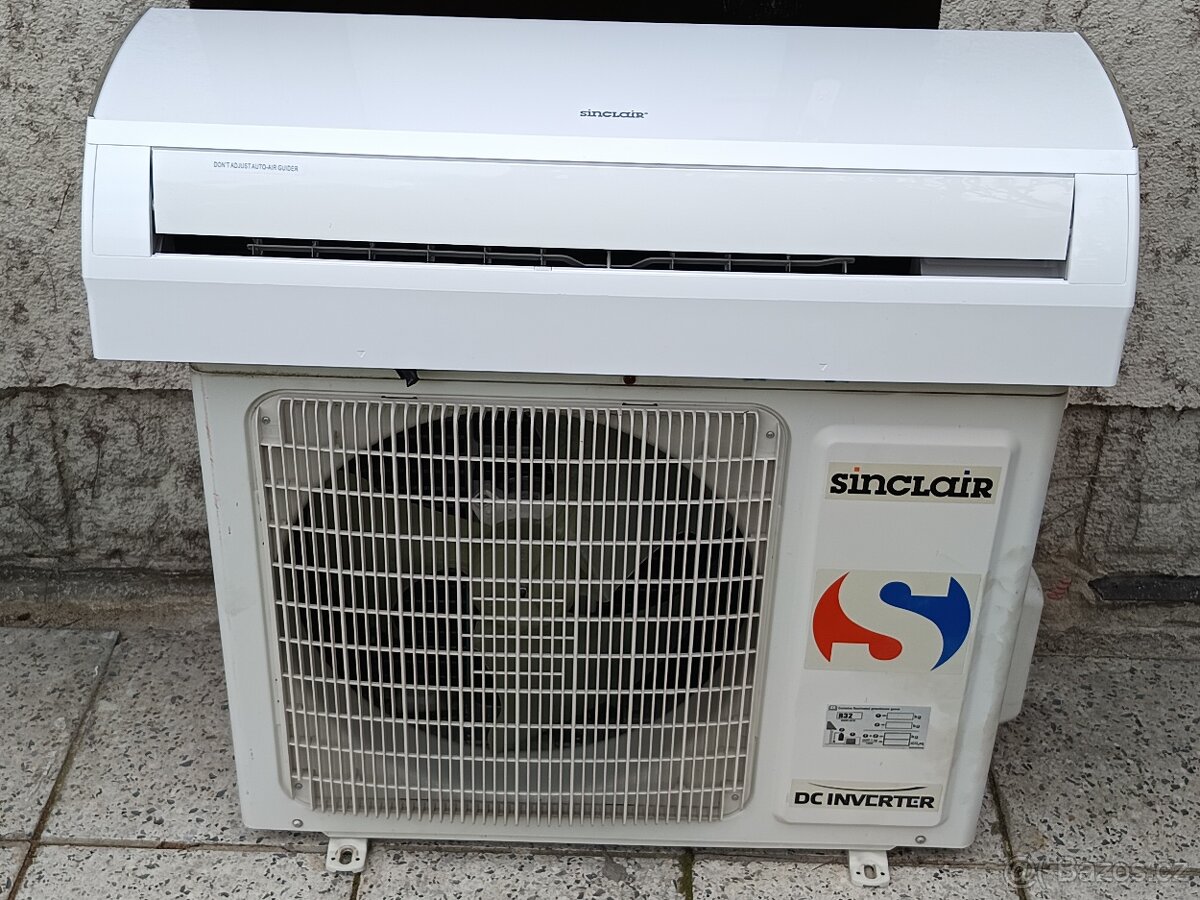 Prodám klimatizaci Sinclair ASH-13BIF2 3,5kW