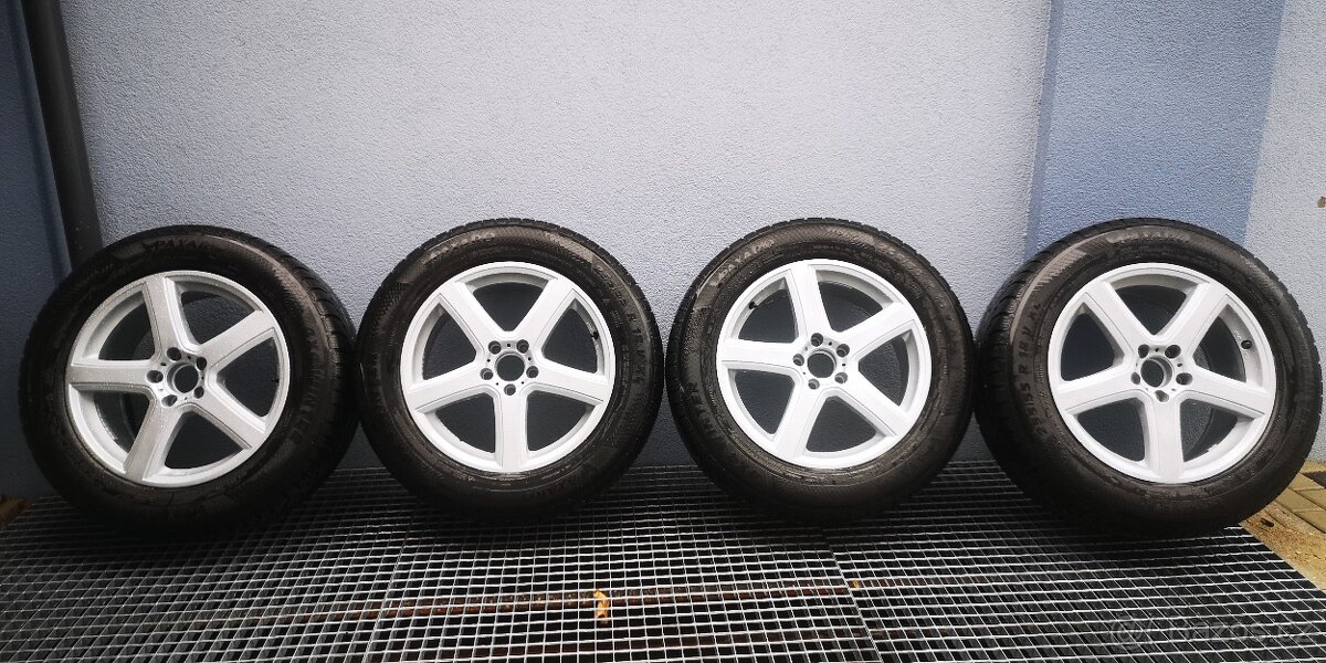 PRODÁM ALU KOLA 5X112 R18 se slušnými pneu 255/55/R18