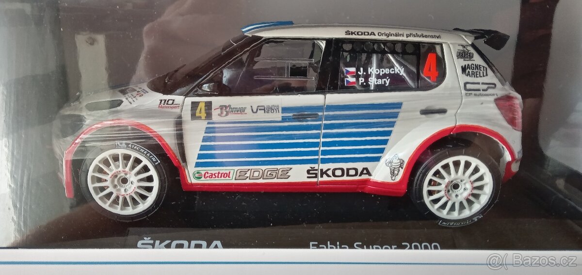 ABREX 1:18 VALAŠSKÁ RALLY 2011 LIMITKA 100 KS