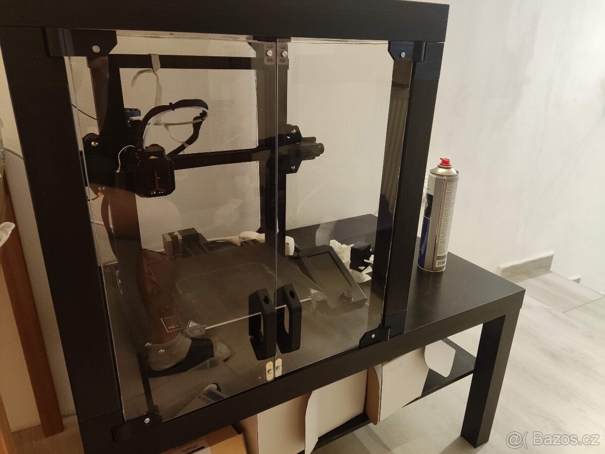 Ender 3 v2 NEO v záruce + enclosure ikea