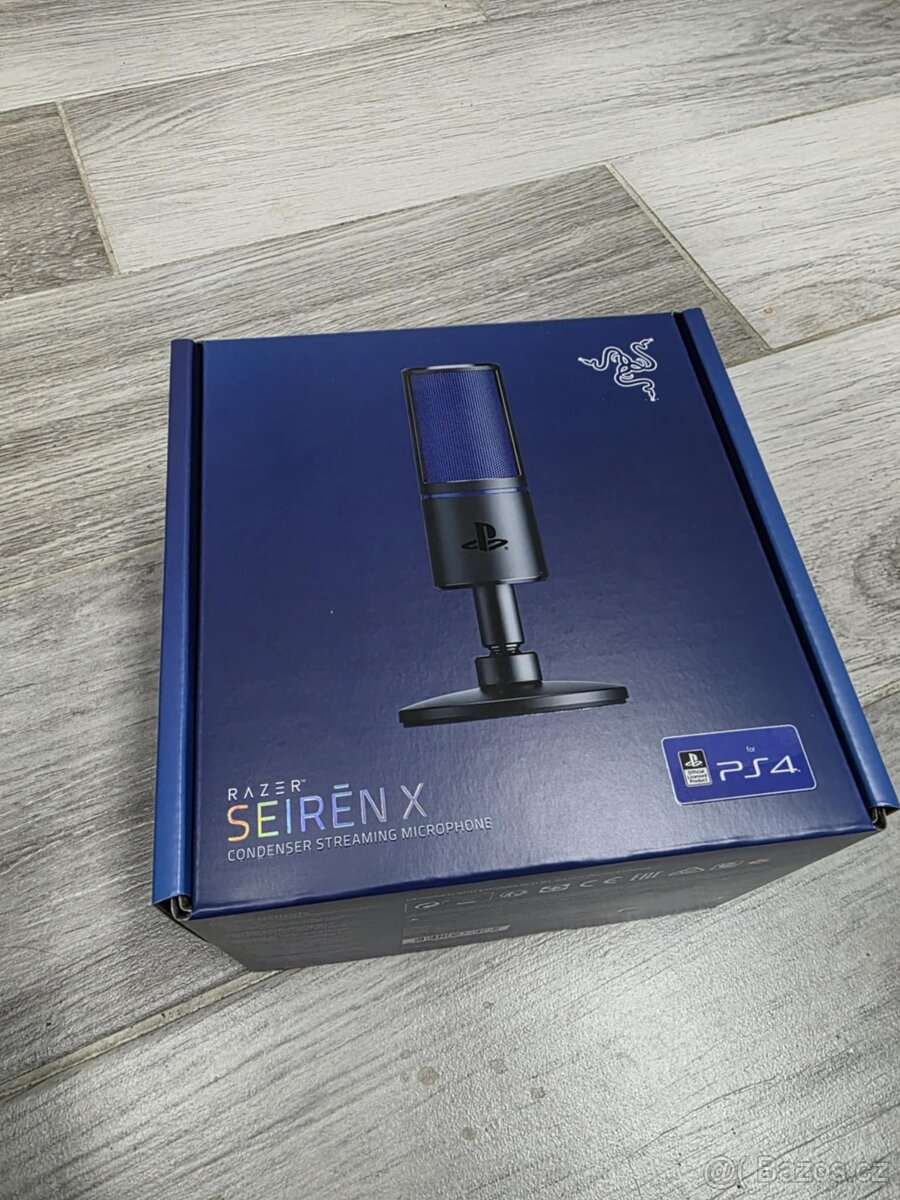 Razer Seiren X PS4 černý