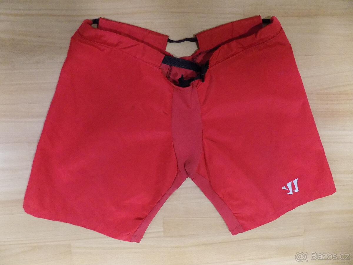 Hokejové návleky Warrior Dynasty (červené) - velikost L + XL