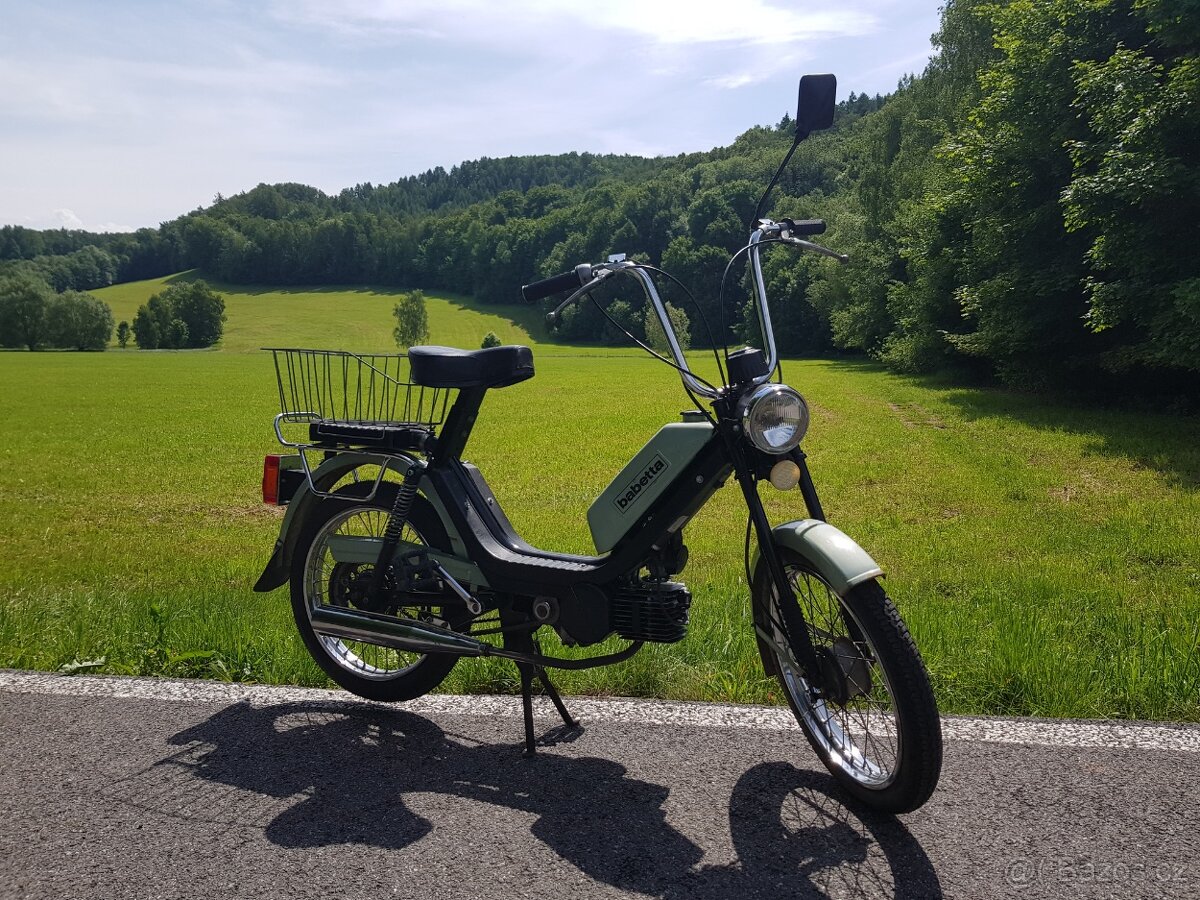 Babetta 210 - Původní lak , kartička