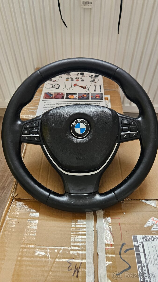 Bmw f10  f11 multifunkční volant kožený