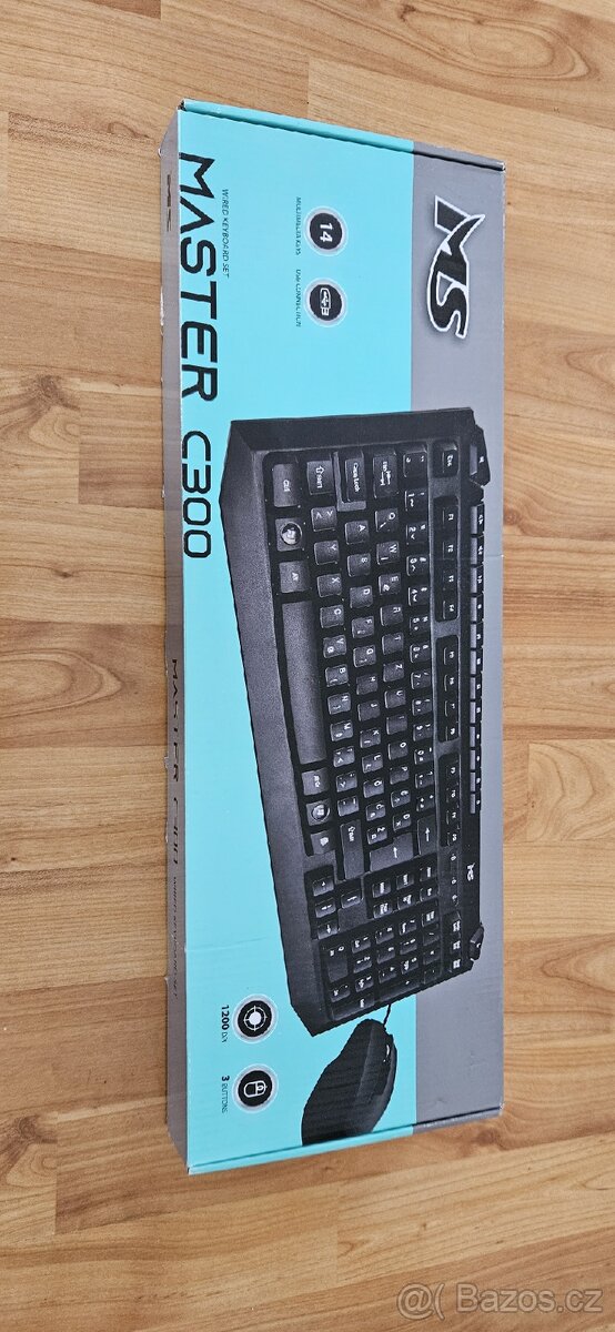 Set klávesnice s myší MS Master C300