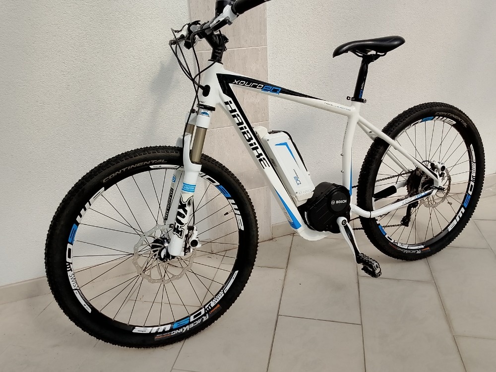 Haibike XDURO EQ - Motor BOSCH, Fox vidl. Shimano XT, MAGURA