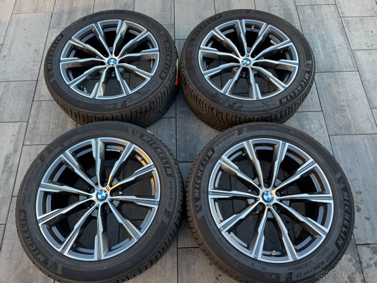Originál alu kola Bmw 5x112 r20 styling 740M zima