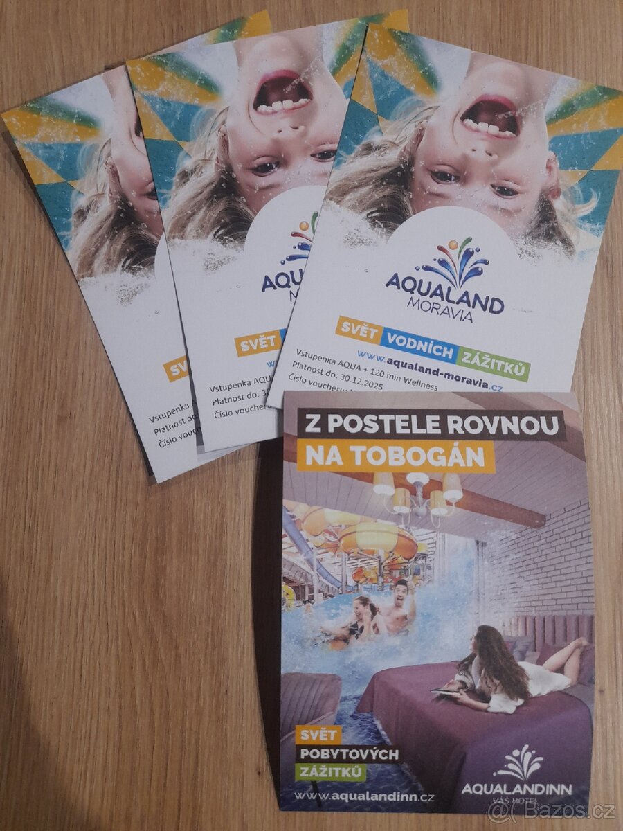 Aqualand Moravia vstup s wellness