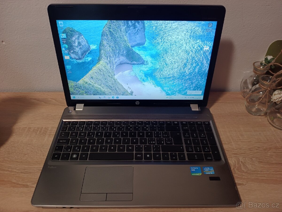 Notebook HP, Core i5, 8 / 250Gb SSD, Win 11, nová baterie