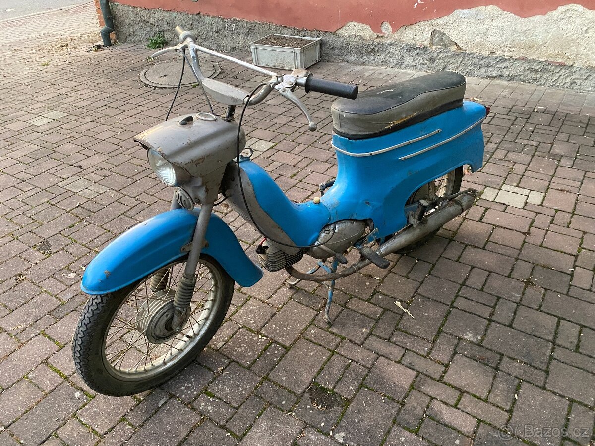 Jawa pionýr 21 + motor navíc