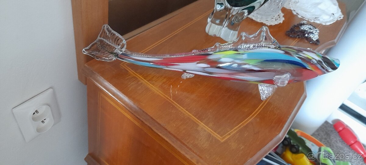 Velká skleněná ryba