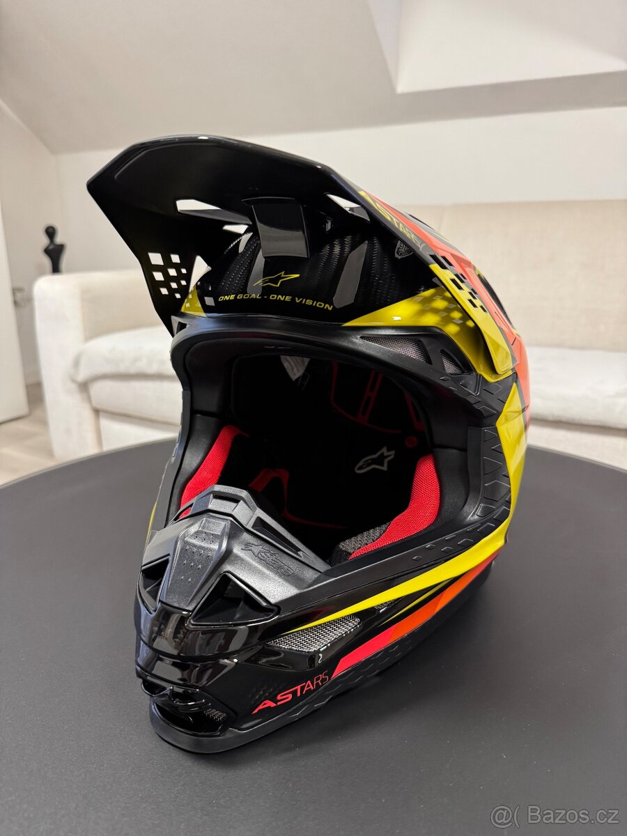 MX helma Alpinestars Supertech S-M10 Carbon