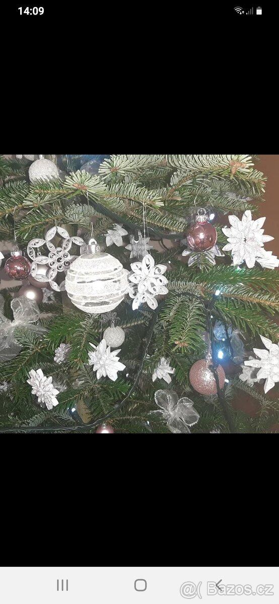 Vánoční vločky na stromeček