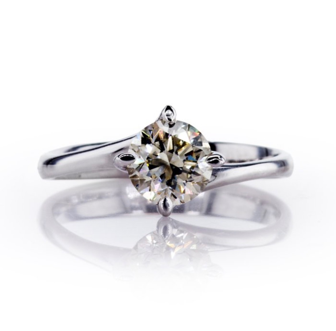 Zásnubní prsten s diamantem 1.02ct VS1