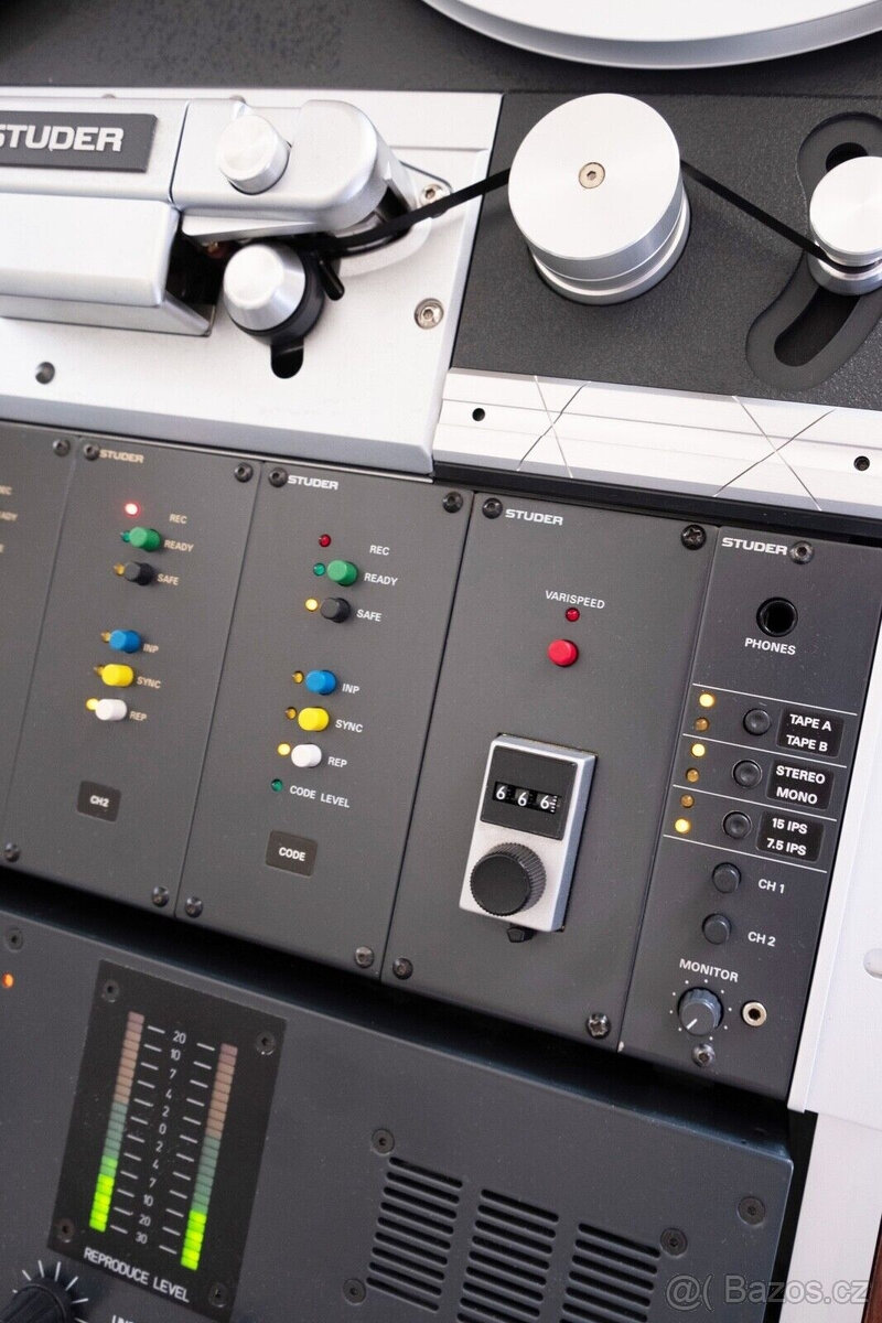 STUDER A810 KOMPLETNÍ TOP + LED MĚŘIČ VU