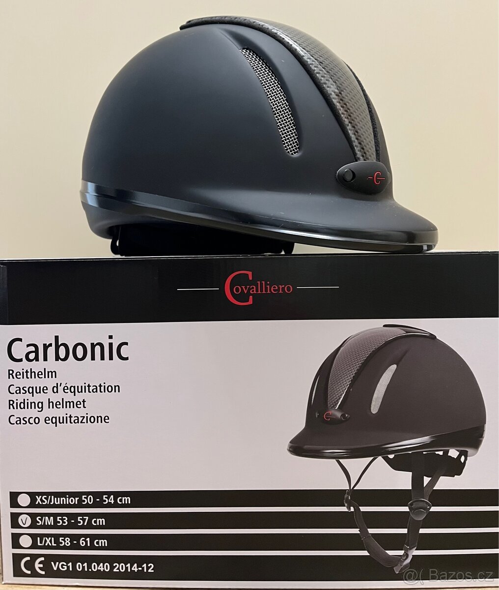 Jezdecká helma značky COVALLIERO