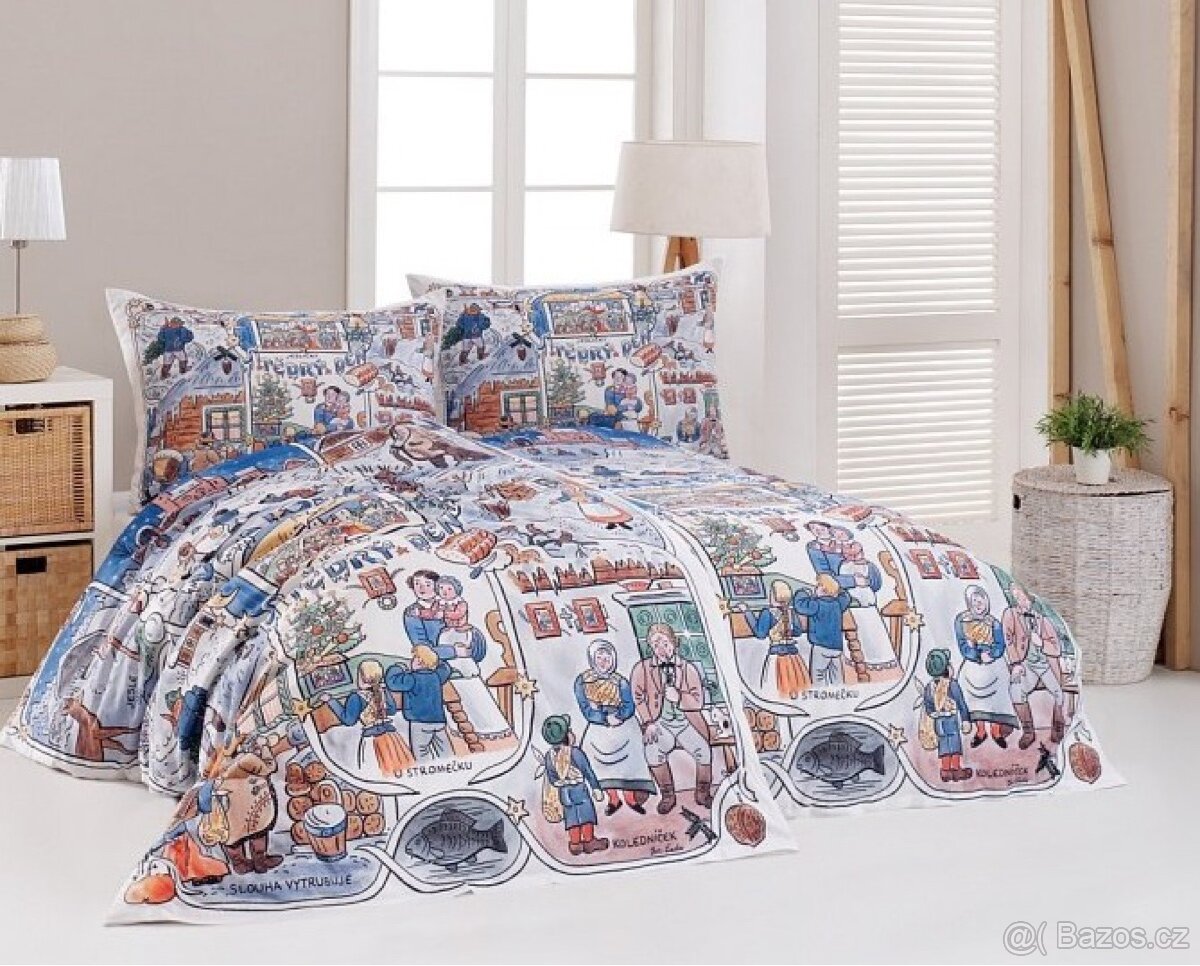 Povlečení Matějovský Josef LADA Vanoce- nové