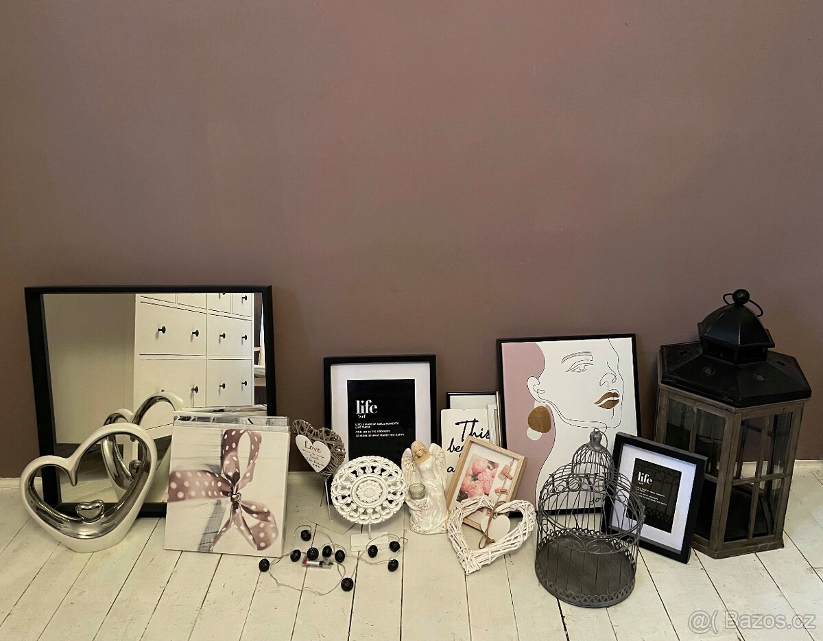 •KOUPELNOVÉ ZRCADLO IKEA+DEKORACE•