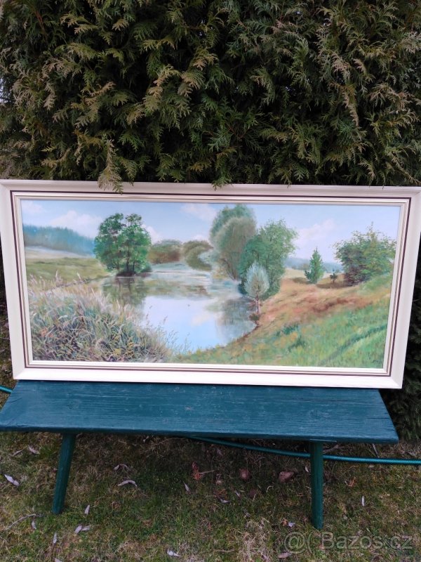 Obraz Jansa, olej, 1975