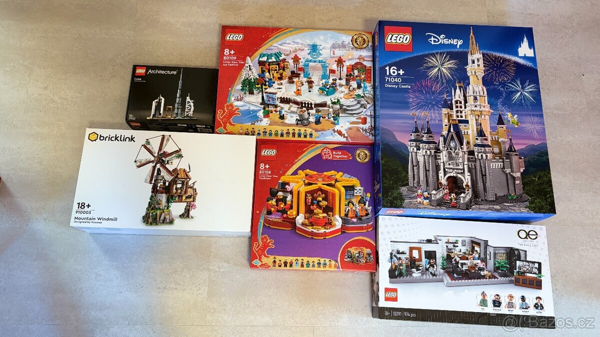 Lego vyřazené sety