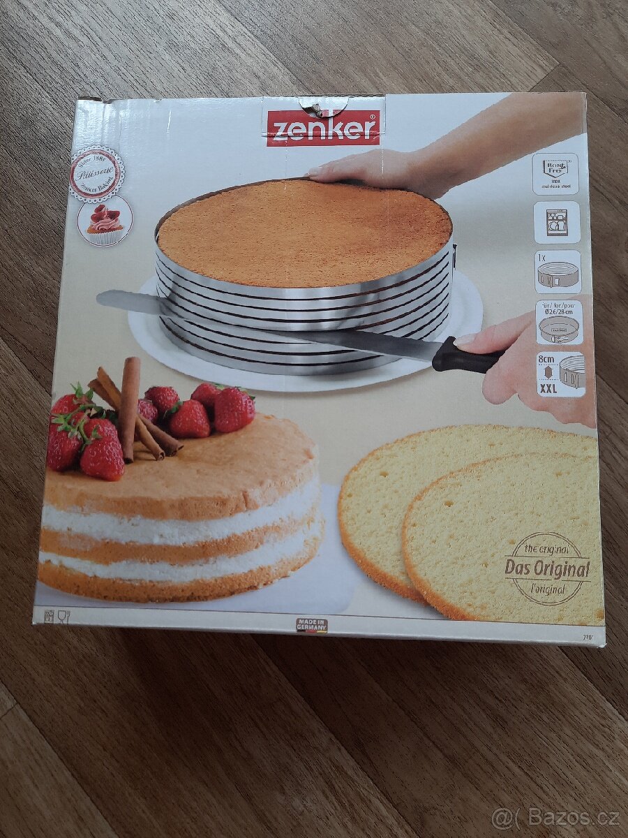 Forma na prořezávání dortu Zenker , nová