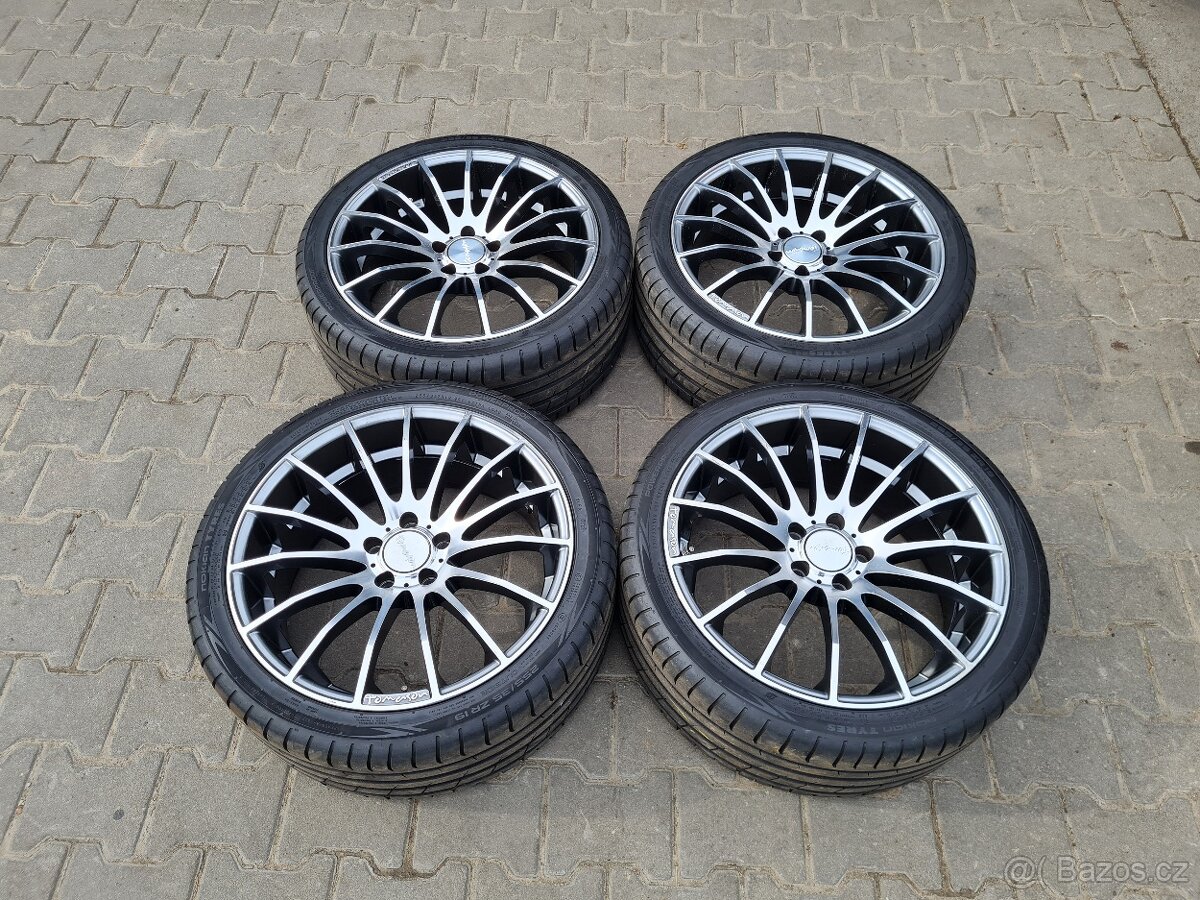 Alu kola Tomason tn9 5x112 r19, Nokian Powerproof 255/35 R19