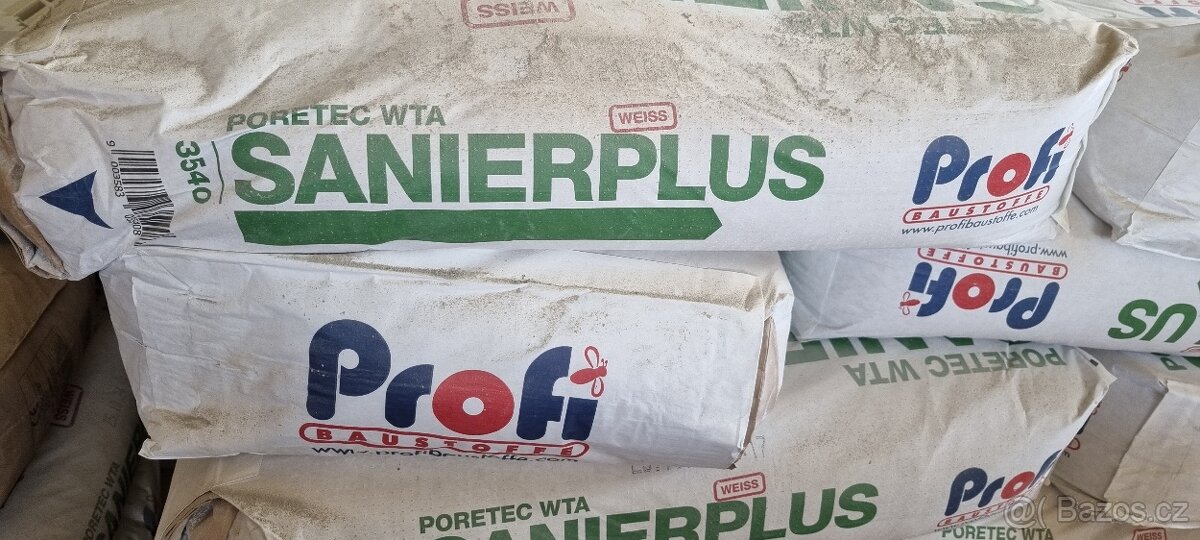 Sanační omítka,špric