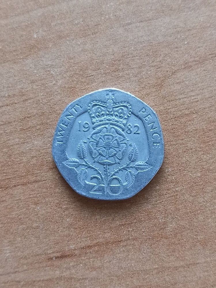 Twenty pence 1982