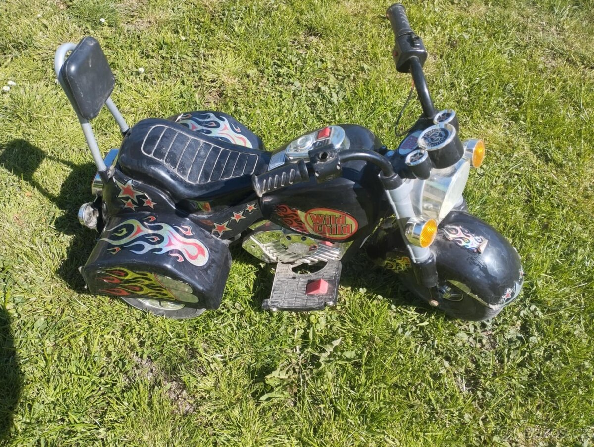 Dětská elektrická motorka