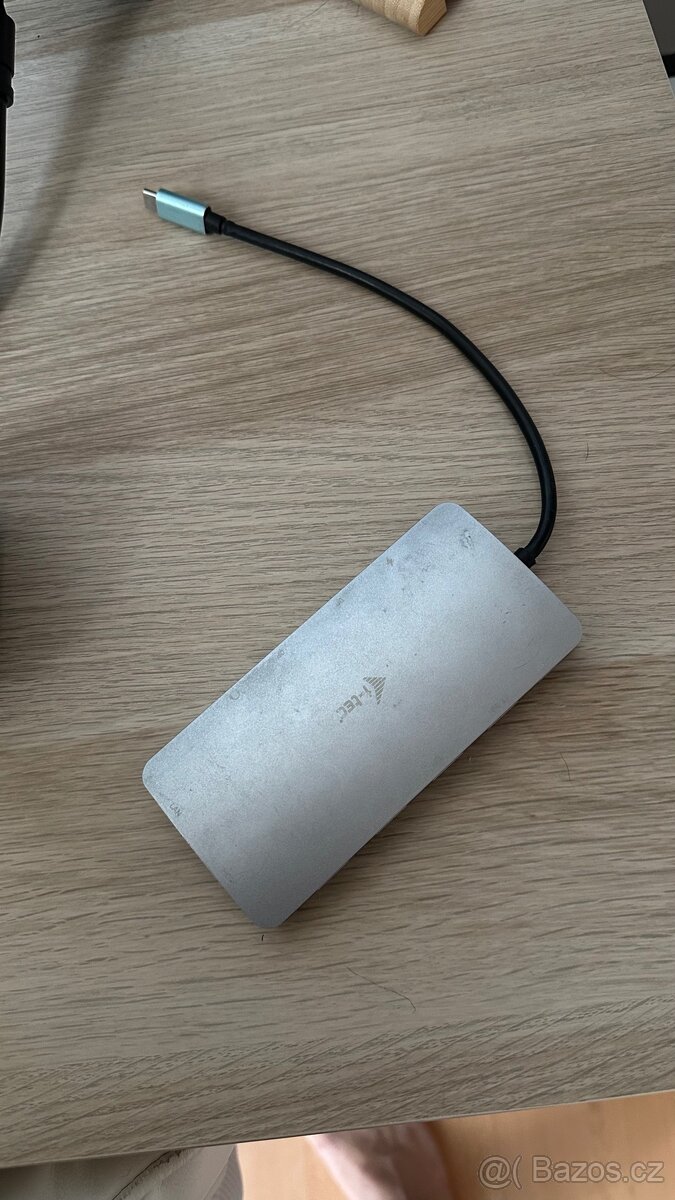 i-tec USB-C Metal Nano 3x dokovací stanice , 100W
