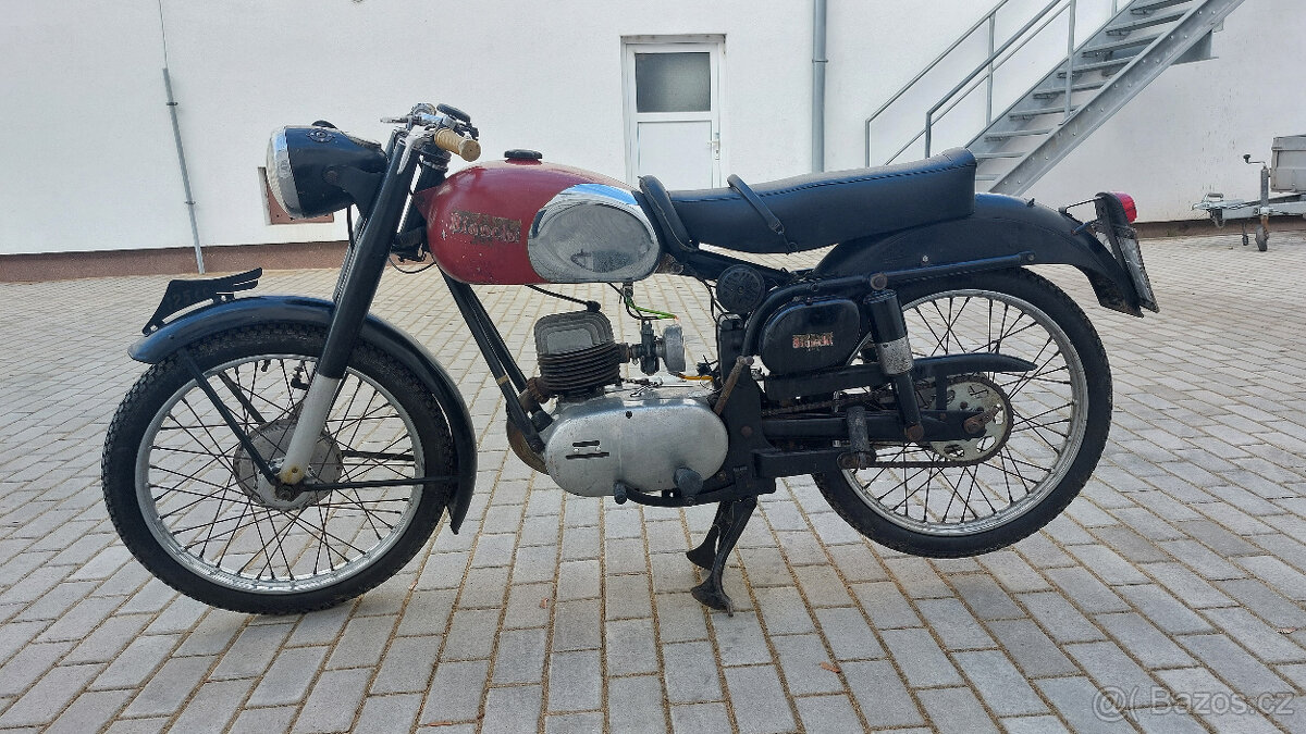 Bianchi mendola 125 50. léta
