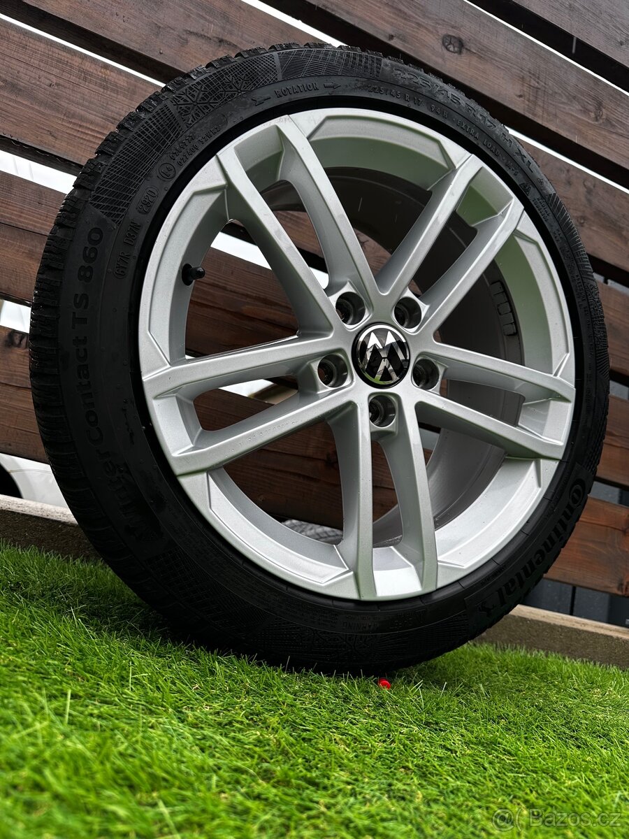 Alu kola 5x112 r17 s pneu (gti)