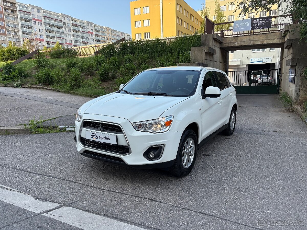 Mitsubishi ASX 1.6 MIVEC/86 kW/manuál/ČR-2. majitelka/98 tkm