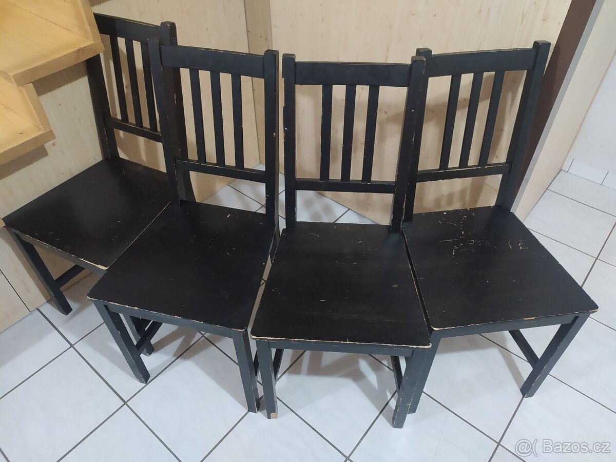 židle 4x IKEA Stefan