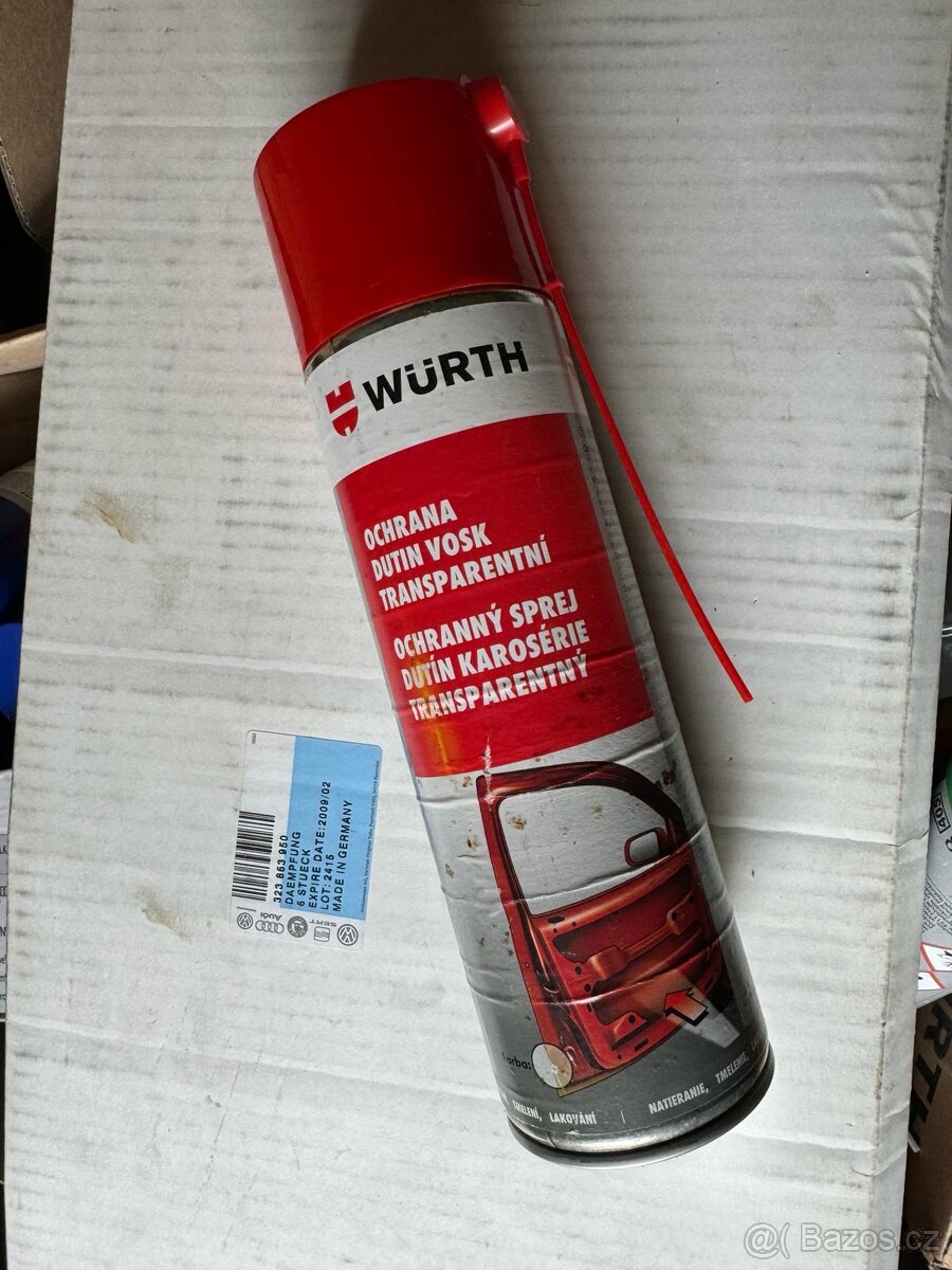 Vosk na ochranu dutin Wurth