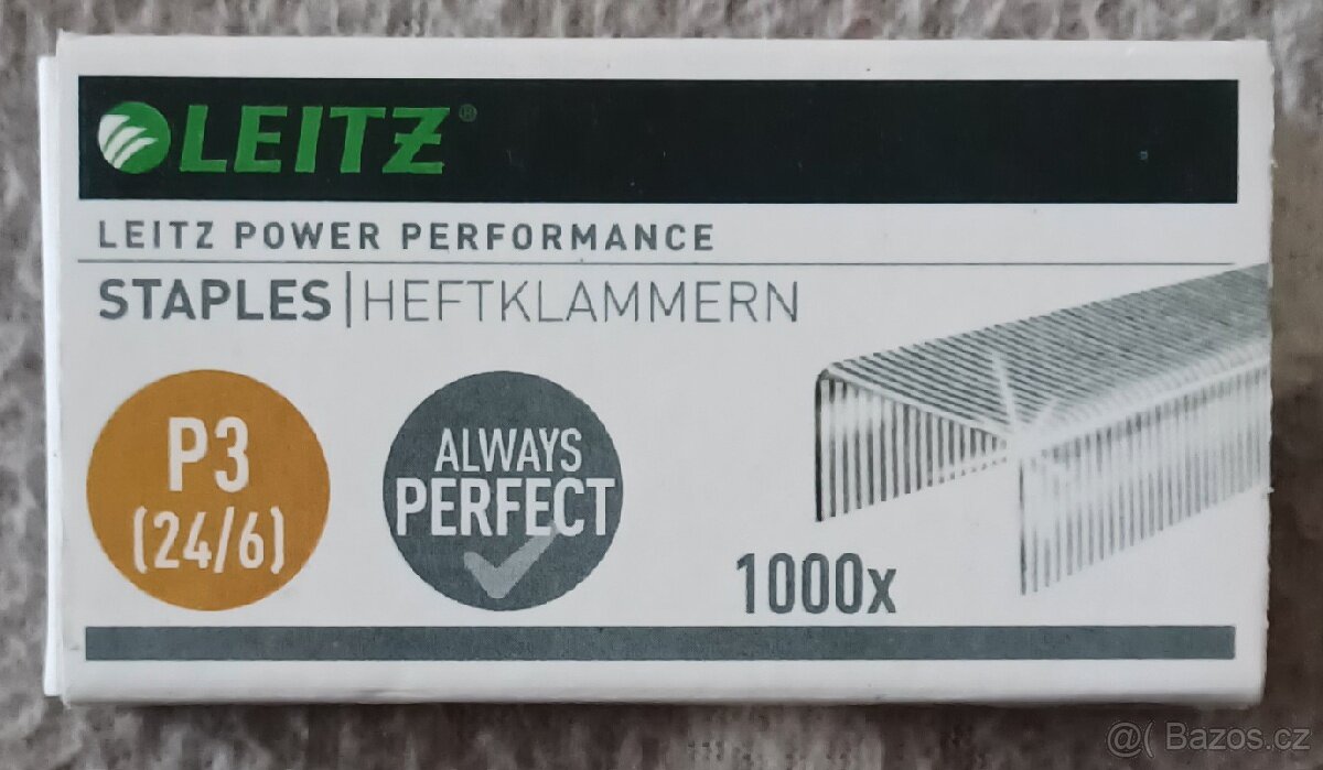 Leitz Drátky "Power Performance P3", 24/6 55700000
