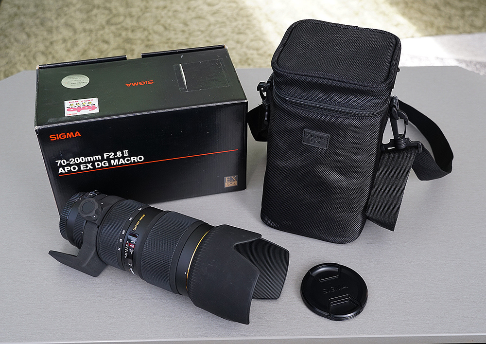 Sigma 70-200mm F2,8 II APO EX DG macro pro Canon