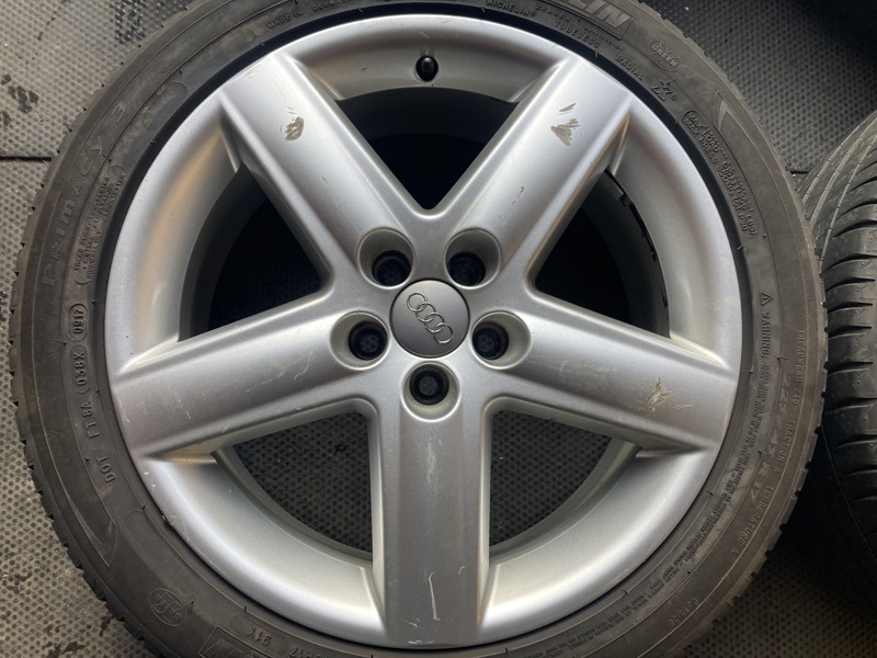 Alu kola AUDI A4 17" 5x112 letní MICHELIN 225/45R17