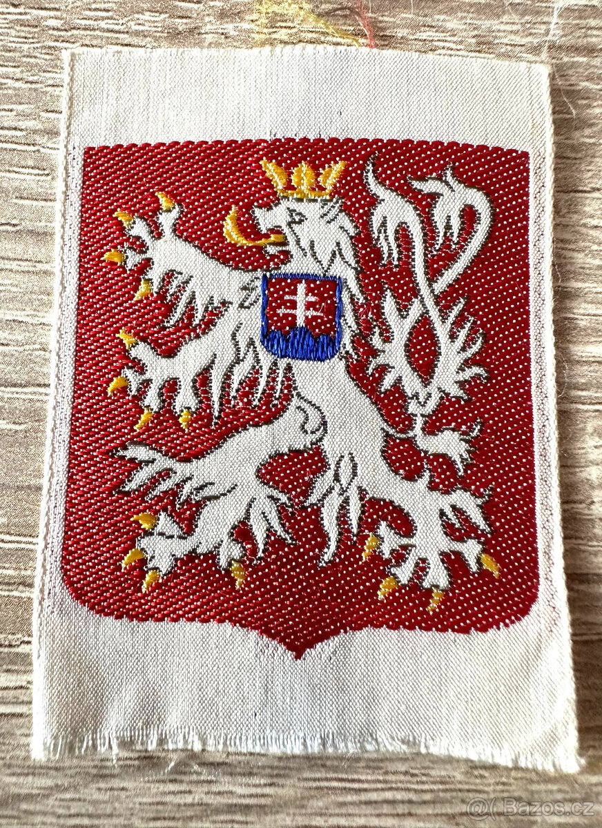 nášivka lev ČSSR lvíček