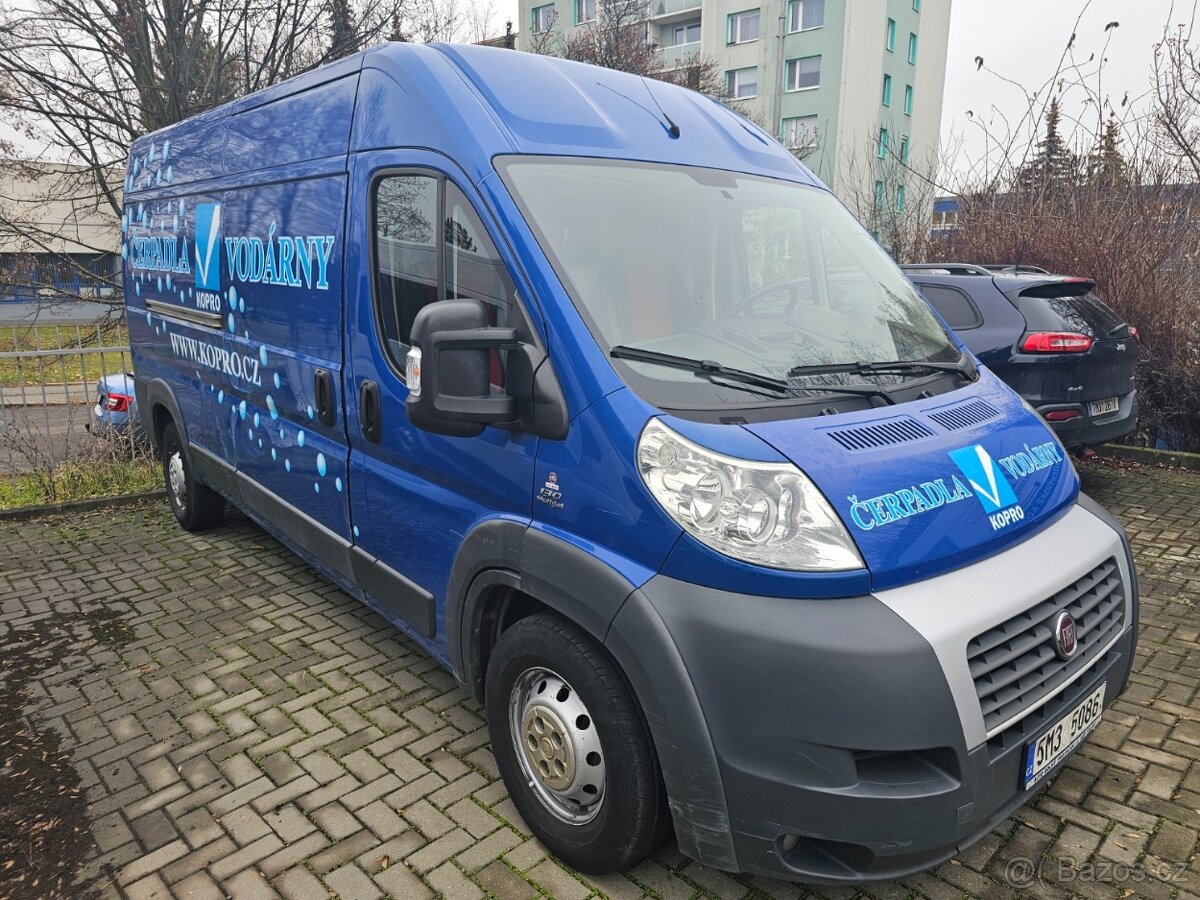 Fiat Ducato 2,3 JTD první m., servisováno
