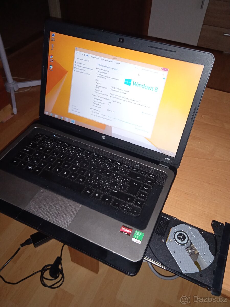 Notebook HP 635