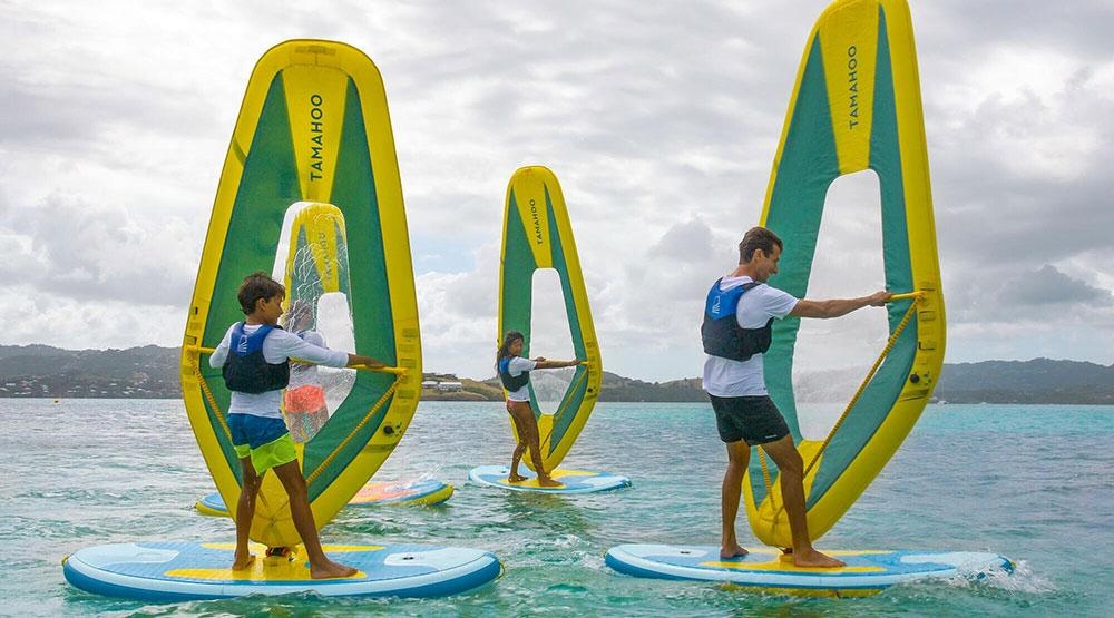 dětský nafukovací windsurfing Tamahoo 100
