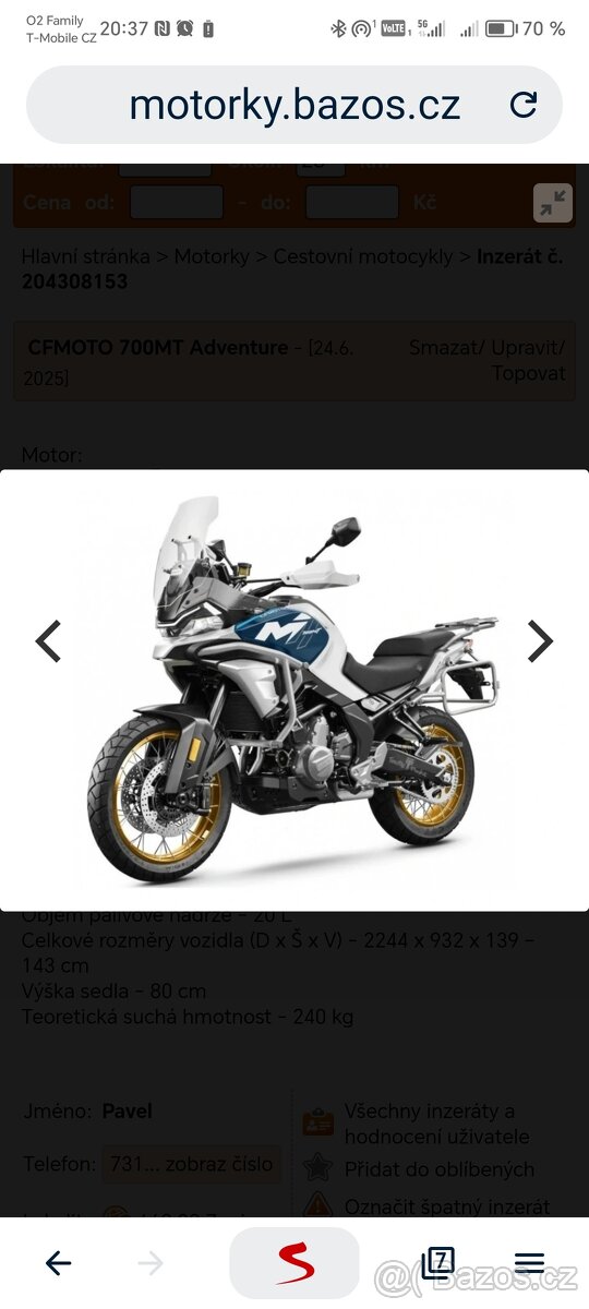 CFMOTO 700MT Adventure