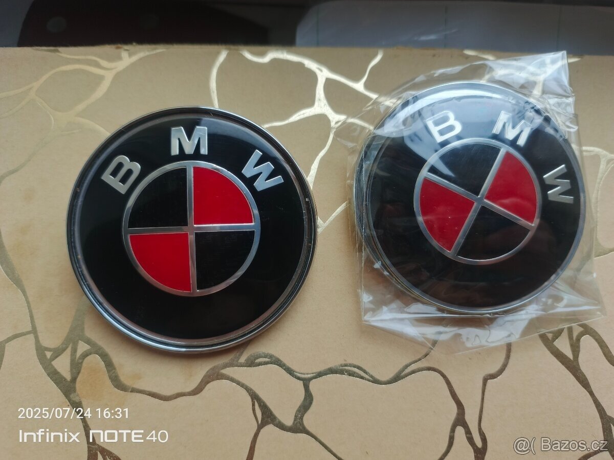 Znaky bmw 74 mm