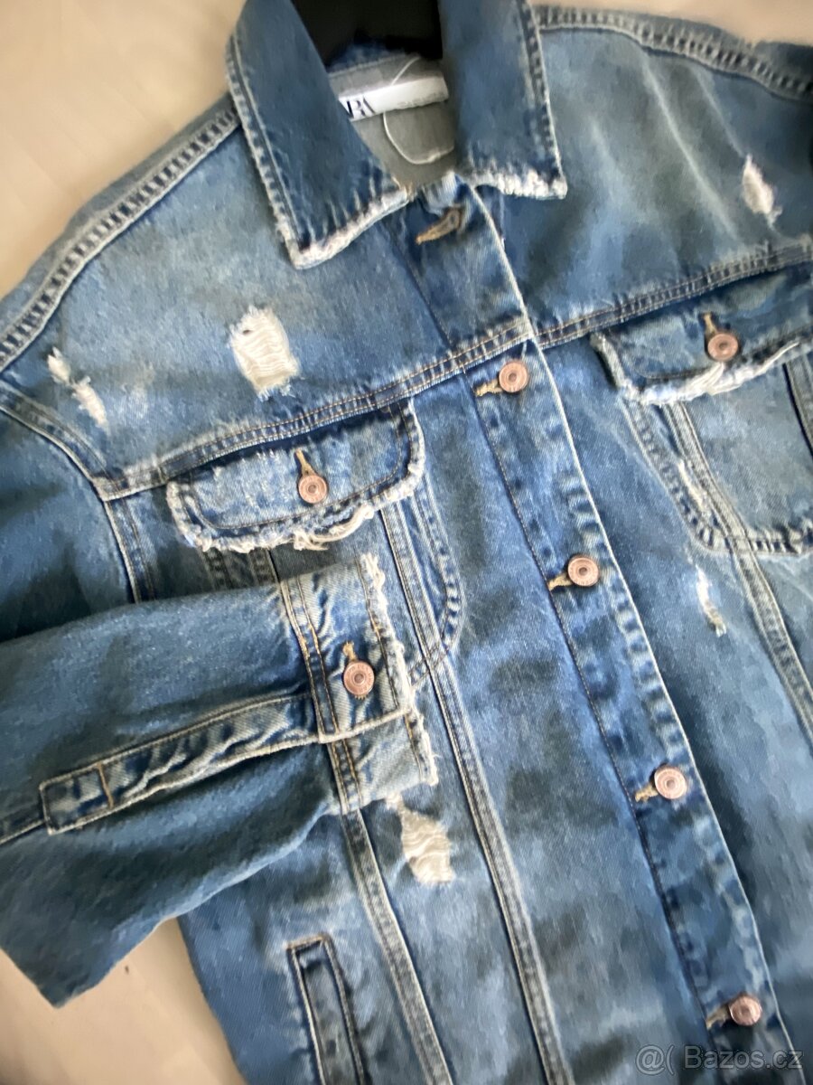 Nová pánská džínová bunda značky Zara