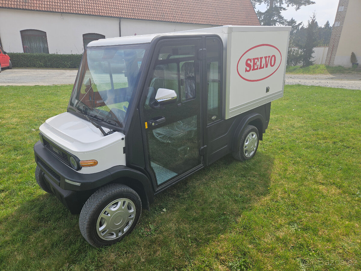 Nákladní užitkový elektromobil Selvo S2.DCH box